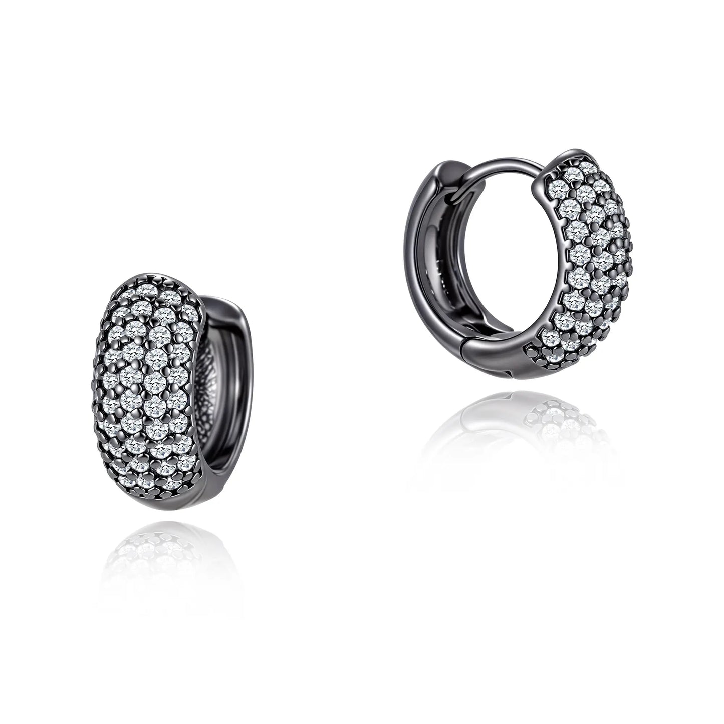Gold Hoop Earrings for Big Ear Men Cartilage Huggie Simple Lightweight Valentine's Day Gift HNEH0005