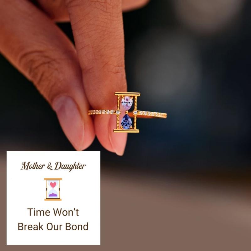 Mama of an Angel Circle Ring - Hypoallergenic, Colorfast, and with an open design suitable for all finger sizes HNJZ0034