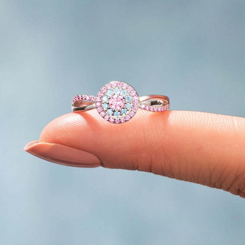 Mama of an Angel Circle Ring - Hypoallergenic, Colorfast, and with an open design suitable for all finger sizes HNJZ0034
