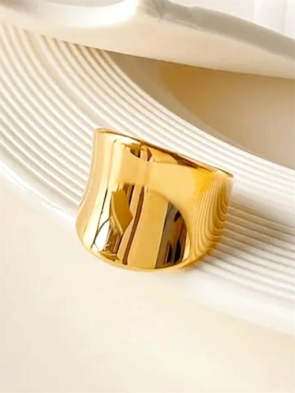 Fashionable Geometric Design Ring, Elegant Glittering Ring, Elegant Jewelry for Women for Party,  Rings for Women, Daily Clothing Decor, Trendy All-match & Exquisite Jewelry for Birthday Gift, Gifts for Her HNJZ0021