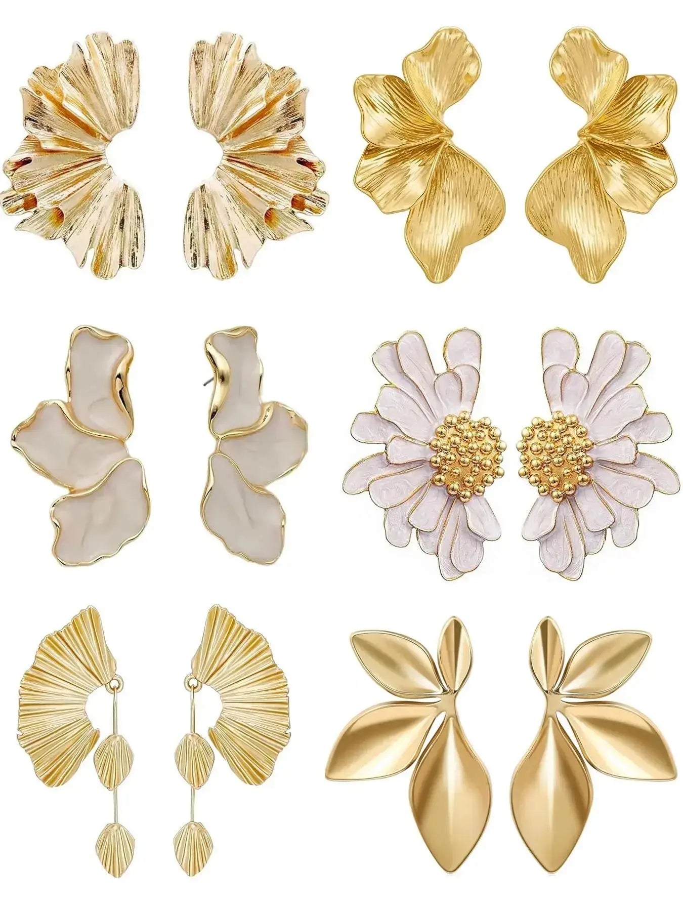 Earrings, Fashionable Jewelry Accessories for Women & Girls, Trendy All-match & Exquisite Jewelry for Birthday Gift, Dangle Earrings Set. HNEH0004