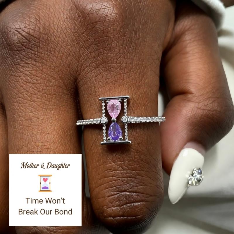 Mama of an Angel Circle Ring - Hypoallergenic, Colorfast, and with an open design suitable for all finger sizes HNJZ0034