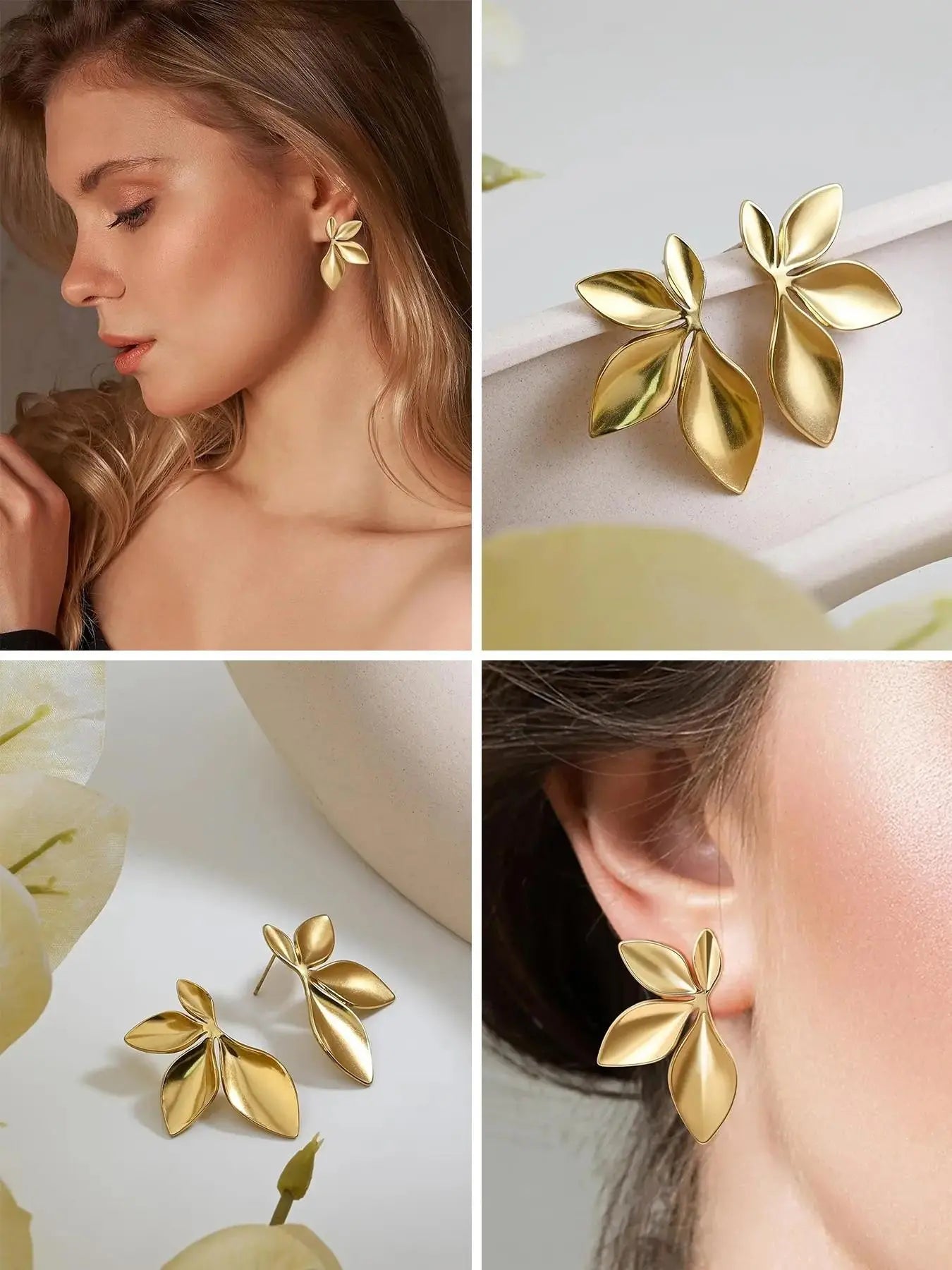 Earrings, Fashionable Jewelry Accessories for Women & Girls, Trendy All-match & Exquisite Jewelry for Birthday Gift, Dangle Earrings Set. HNEH0004