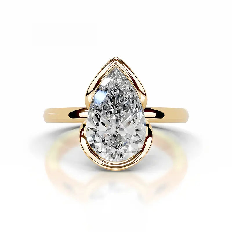 Geometric Rings 5A Cubic Zirconia Sparkling and Charming Simple Design, High Quality Copper, Perfect for Daily Wear and Women’s Gift Selection HNJZ0054